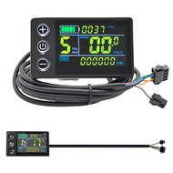 [jwerlyday]LCD-S866 Electric Bicycle Display 24V 36V 48V Colorful LCD Screen Meter Ebike Power Assis