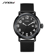 Sinobi Leather Watch Men's Watch Fashion Simple Japan Imported Movement Sports Military Watches Male Wristwatches reloj SYUE