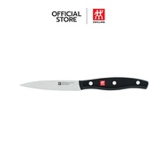 ZWILLING มีดปอกผักผลไม้สแตนเลสสตีล รุ่น Twin Pollux มีความคมและทนทาน 100 มม. สีเงิน ด้ามสีดำ N307201