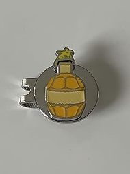 Buffalo Trace Kentucky Bourbon Whiskey Bottle Label Horse Golf Ball Marker Hat Clip