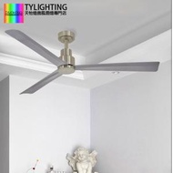 天怡燈飾 - T.Y.L 947-52 風扇燈 吊扇燈 LED Ceiling Fan-silver (no light)