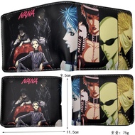 Death Wallet NANA Chainsaw Man Pochita Demon Blue Prison Poster Color Illustration Double-Folded Mul