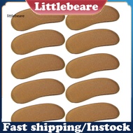  5 Pairs Fabric Sticky Back Heel Grips Shoe Sponge Cushion Insole Pad Liners
