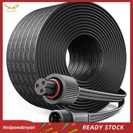 [Redpowderyan] 16FT Extension Cable for  Permanent Outdoor Lights Series, Waterproof Extension Cord 