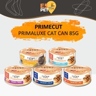 Prime Cut Primaluxe Wet Canned Cat Food 85g E5pet