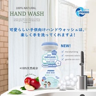 Poddo Awa Awa Flower Foam Hand Wash - Fuji Apple | Anti-Bacterial & Gentle to Skin