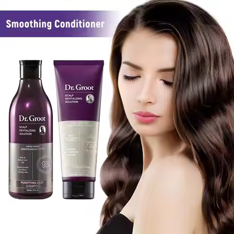 Original Dr.Groot Shampoo Conditione 5 Seconds Repair Damaged Frizzy Hair Soft Smooth Shiny Nutritio