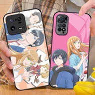 My Love Story with Yamada-kun at Lv999 Glass Phone Case For Xiaomi POCO X7 X3 X4 GT NFC X5 X6 PRO 5G