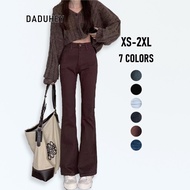 Daduhey baju raya 2024 Women's Niche Slim Denim Flared Bootcut Jeans - 7 Colours