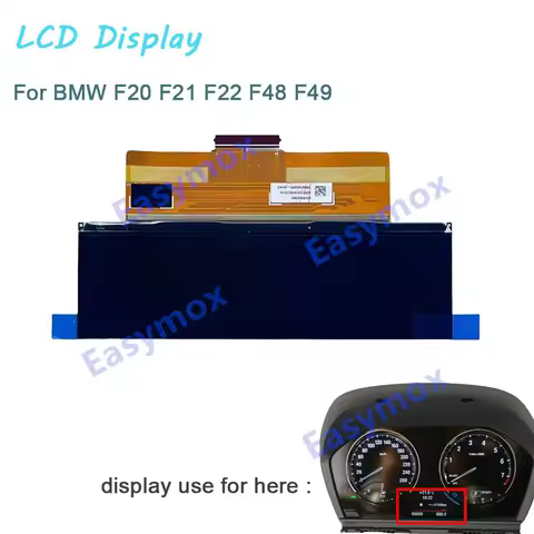 LCD Display for BMW F20 F21 F48 F49 1ER 2ER X1 X2 LCI Instrument Cluster Automobile Speedometer TM05