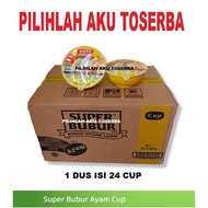 Super Bubur CUP Rasa Ayam 64 Gr - ( HARGA 1 DUS ISI 24 CUP )