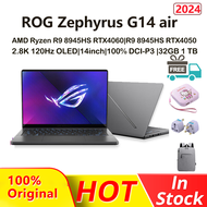 2024 ASUS ROG Zephyrus G14 air Gaming Laptop| ASUS Gaming Laptop|AMD Ryzen R9 8945HS RTX4060|R9 8945HS RTX4050|32GB 1TB|14inch 2.8K 120Hz OLED Notebook|100% DCI-P3|ASUS Computer Notebook PC