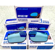 *10.10 BRANDS FESTIVAL* ORIGINAL SPJ Blue Side Mirror Anti Glare Wide Angle Honda Civic FC FK FE FL
