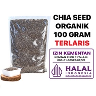 Organic Chia Seed Chia Seed/ 100 Grams