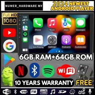 [6GB RAM+64GB ROM] CarPlay/Android Auto Android Player 7"9"10" inch Octa Core Car Player