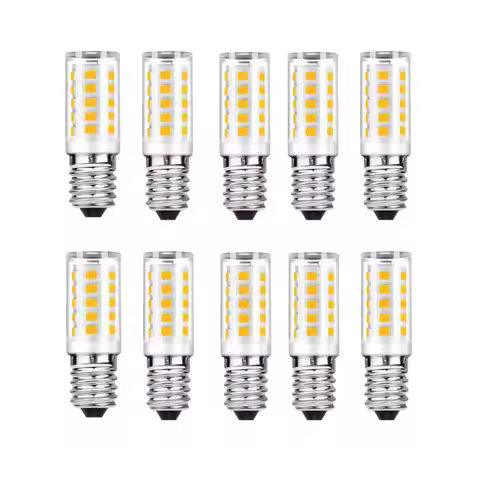 10Pcs E14 LED Lamp AC 220V 5W Ceramic SMD2835 LED Bulb Warm/Cool White LED Spotlight replace Halogen