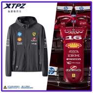 F1 New Style Formula Ferrari Fleet Racing Suit Sports Outdoor Anti-Ultraviolet Jacket Sweat-Absorben