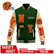 VARSITY EAST CLUB 88 BASEBALL SPORTY BOMBER JACKET NEWYORK