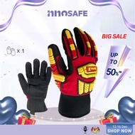 INNOSAFE Impact Glove, Oil & Gas Safety Impact Gloves,  Sarung Tangan Kerja Lightweight ,Breathable 