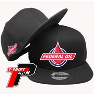 Federal Oil Snapback Hat