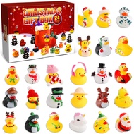 {Moon Musical} Christmas Advent Calendar 2022 for Kids 24 Days Countdown Rubber Ducks Bath Toys Gifts