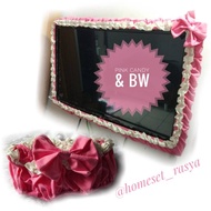 60 inch Tv headband/ shabby headband/ shabby Tv headband