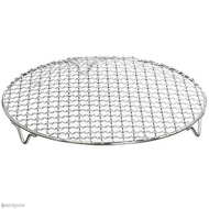 Round Barbecue BBQ Grill Net Meshes Racks Grid Round Grate Steam Net Stainless Steel Wire Oven Grill Sheet Outdoor Mesh Rack