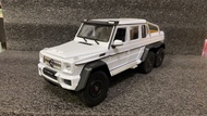 Willie welly 1/24 Mercedes-Benz G63 6X6 Pickup Alloy Car Model Big G Slightly Flawed Out of Print Ca