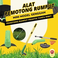Alat Peralatan Mesin Pemotong Potong Pemangkas Pangkas Rumput Taman Listrik Portable Mini Zip Trimme