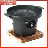 Delicacy Kitchen Charcoal Grill Compact Mini Hibachi Grill Tabletop Japanese BBQ Grill Barbecue Gril