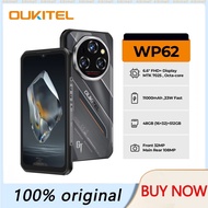 Oukitel WP62 5G Rugged Smartphone Android 15, 6.6" FHD+ 108MP Camera 48GB(16+32) +512GB 11000mAh 33W