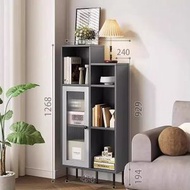 內地直送 - 全國包郵自由組合書架書櫃窄縫收納櫃儲物櫃小書櫃置物架窄櫃