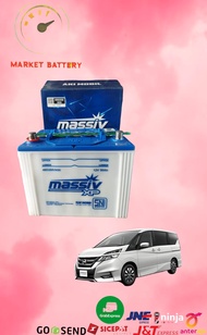 Aki basah mobil colt diesel/ truk fuso N50 48d26r  Massive XP aki basah