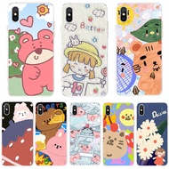 For Soft casing iphone 8 plus 8 xs xr Silicone TPU phone Cases Cover