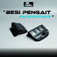 Braket Besi Pengait Hai Sportrack untuk Crossbar Roofrack