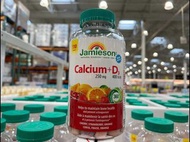 ［加拿大代購］Jamieson Calcium 250mg + D3 400IU軟糖110粒