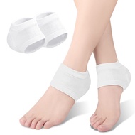SRIEI 2PCS เจลซิลิโคนป้องกันส้นเท้าแขนส้นเท้าถ้วยส้นเท้า Plantar Fasciitis Support Feet Care Skin Re