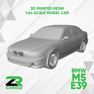 Car Kit 1/64 scale BMW M5 E39 / Hotwheel BMW M5 E39 / Resin Car Kit