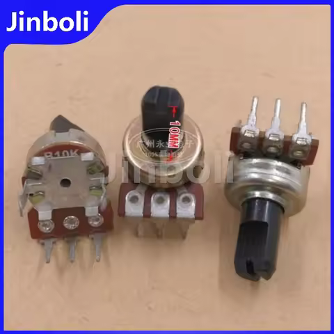 5PCS 121 Type Single Vertical Potentiometer 3Pins B10K B103 B20K B50K B503 B100K B104 A10K A103 A20K