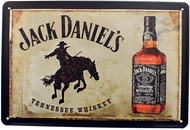 Jack Daniels Whisky Retro biển hiệu thiếc kim loại Áp phích quầy bar cà phê Diner Pub nhà hàng trang