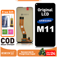 Sale LCD Samsung M11 original hp smartphone layar lcd anti blue light HD yy Garansi Resmi 12 bulan G