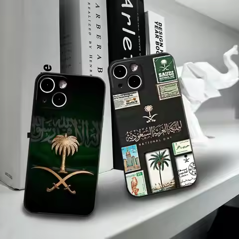 Kingdom Of Saudi Arabia Flag Phone Case for Iphone 15 14 12 11 13 Pro Max Mini X XR XS 7 8 Max SE 20