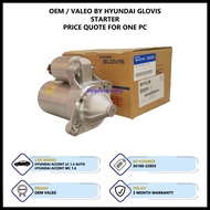 Hyundai Accent LC 1.5 Auto Only / Hyundai Accent MC 1.6 Oem Valeo Starter (36100-22855)