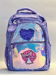 [READY STOCK] [ORIGINAL]Smiggle Backpack Smiggle Backpack purple Mermaid School Bundle Hardtop Pencil Cases Children's Stationery storage