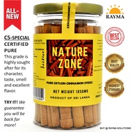 NATURE ZONE Organic True Ceylon Cinnamon Stick Grade A ALBA 125g