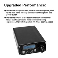 USDR USDX+Plus V2 8-Band SDR Transceiver HF SSB QRP LCD with Display Speaker Microphone HF Transceiv