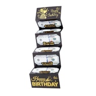 Birthday Money Envelope for Cash DIY Money Holder And Gift Card Organizer with 6 Slots Holiday Surpr