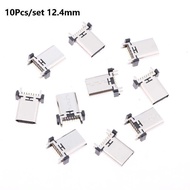 *New 10Pcs Type-C Female Socket 16Pin Vertical 180 Degree Type-C USB Connector H 9.3mm/10mm/10.5mm/1