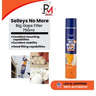 Selleys No More Big Gaps Filler 750ml & Expanding Foam Spray PU Insulation Foam PU Foam Waterproof L
