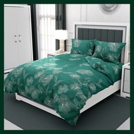 V.c.a. Prime picks Printed Bed sheet 3in1 ( 2 pillowcases and 1 fitted Sheet ) DF23A